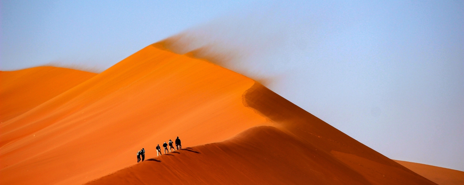 reis Namibi&euml; - rode duinen Sossusvlei